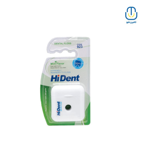 نخ دندان هایدنت نعنایی ۵۰ متری کد ۹۲۳ مدل Mint Flavor
