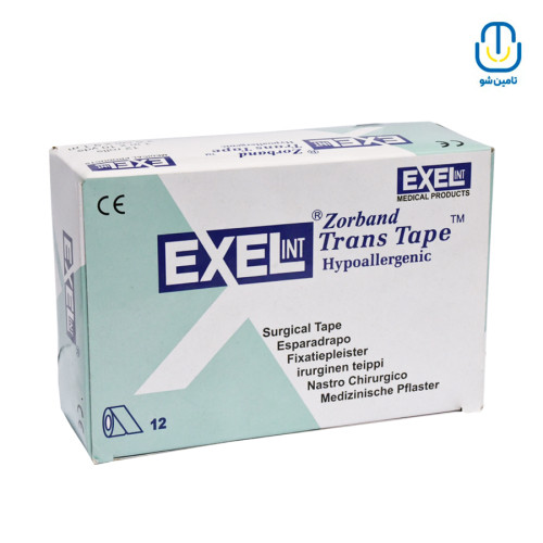 چسب ضدحساسیت اکسل آمریکایی شفاف ۹×۲/۵ سانتی متر