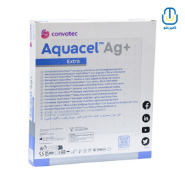 کانواتک آکواسل 15*15 سانتیمتر اکسترا  نقره پلاس کد 413568 بسته 10 عددی