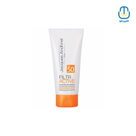 آندرل کرم ضدآفتاب پوست خشک بدون رنگ SPF50 ژاک حجم 50 میل