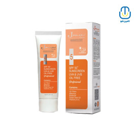 کرم ضدآفتاب فاقد چربی spf50 جی پلار حجم 50میل