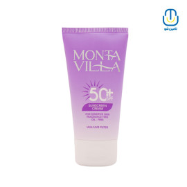 ویلا کرم ضدآفتاب پوست حساس SPF50 حجم 50 میل