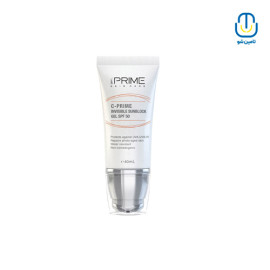 ژل ضد آفتاب ویتامین سی spf50 پرایم حجم 40 میل