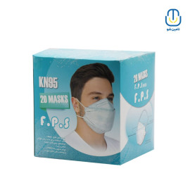 ماسک سه بعدی کشدار اف پی اس مشکی بسته ۲۰ عددی                                                                                                                                        