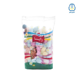 پنبه توپک رنگی رایا ۱۰۰ گرمی