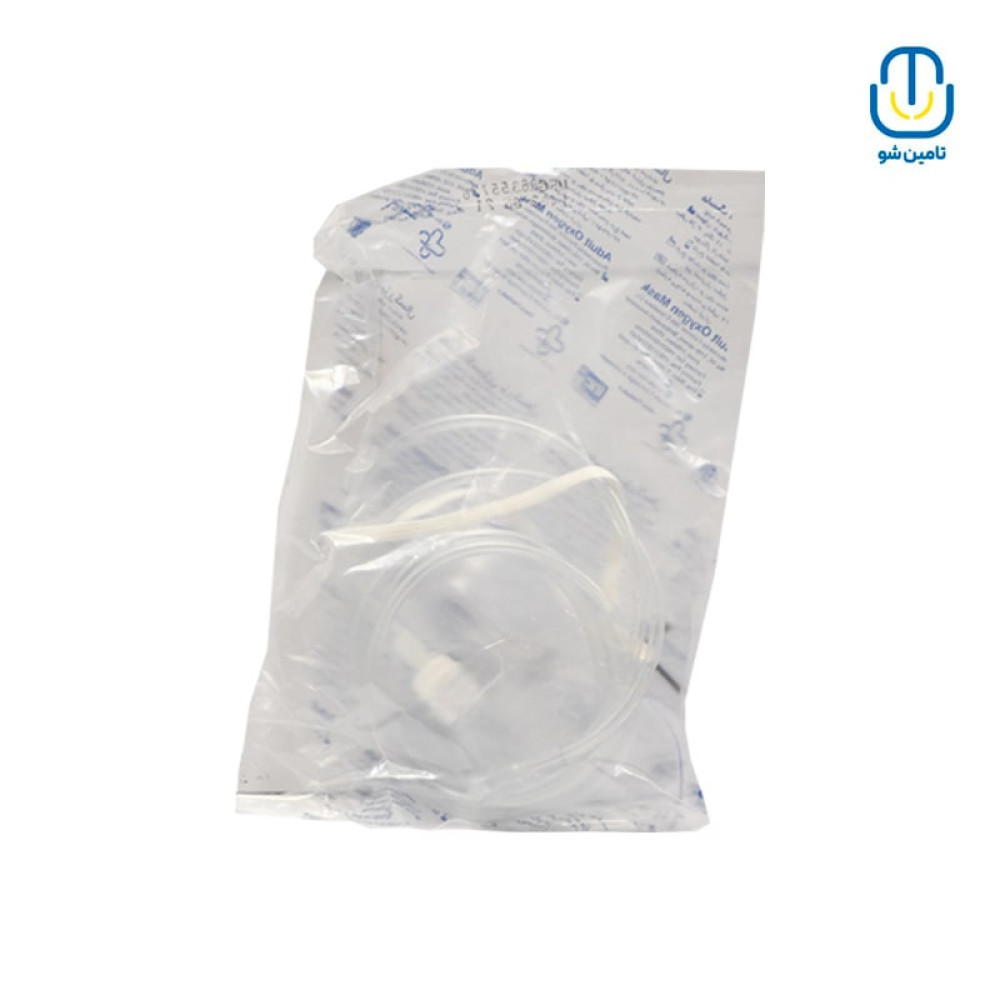 ماسک اکسیژن بزرگسال فن طب سایز لارج