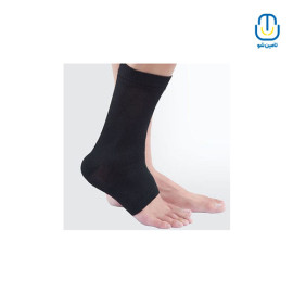 قوزک بند طبی الاستیک مشکی فری سایز پاک سمن 223708030