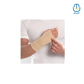کف بند طبی دست الاستیک مشکی فری سایز 223703010 پاک سمن