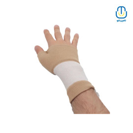 کف بند طبی شست دار مشکی فری سایز پاک سمن 223703079