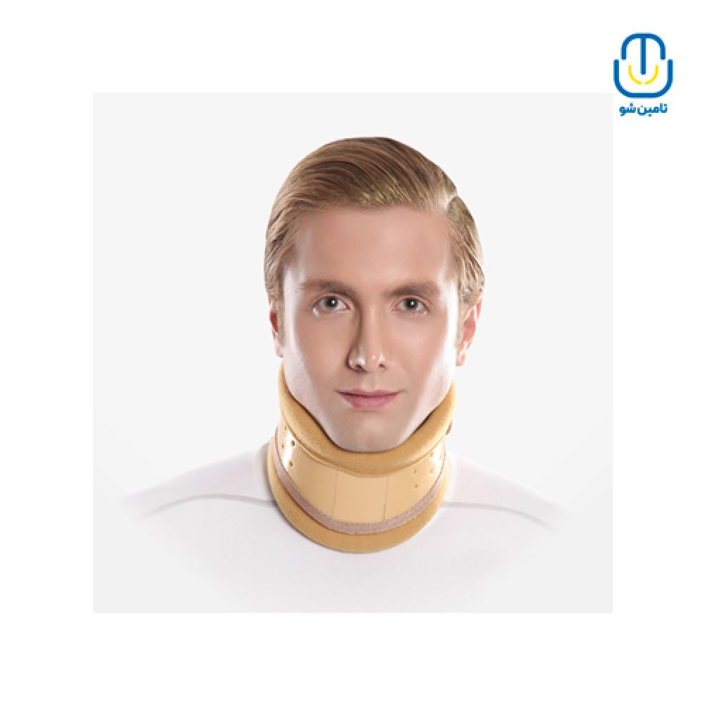 گردنبند طبی سخت کرم ایکس لارج پاک سمن 222401002