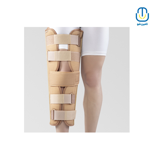 زانو‌بند ایموبلایزر کرم پاک سمن سایز M.LONG – کد 222207489