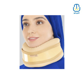 گردن‌بند طبی نیمه‌سخت کرم پاک سمن سایز L – کد 222301165