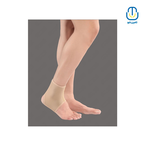 قوزک بند طبی نئوپرنی ساده کرم لارج پاک سمن 222308129