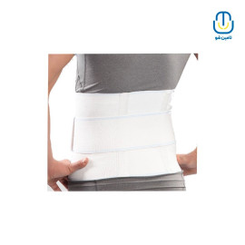 شکم بند طبی تمام کش سفید (پس از جراحی) M-221204014 پاک سمن